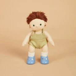 Olli Ella | Dinkum Doll Shoes | Heron Blue -Simple Play Stories Olli Ella Dinkum Doll Shoes Heron Blue 3