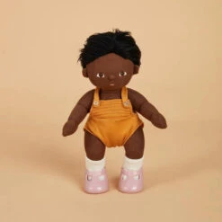 Olli Ella | Dinkum Doll Shoes | Mallow Pink -Simple Play Stories Olli Ella Dinkum Doll Shoes Mallow Pink 7