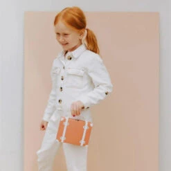 Olli Ella | Dinkum Doll Travel Togs | Apricot -Simple Play Stories Olli Ella Dinkum Doll Travel Togs Apricot 3
