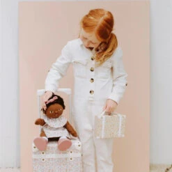 Olli Ella | Dinkum Doll Travel Togs | Prairie Floral -Simple Play Stories Olli Ella Dinkum Doll Travel Togs Prairie Floral 5