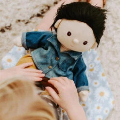 Olli Ella | Dinkum Doll Travel Togs | Sage 10 Olli Ella | Dinkum Doll Travel Togs | Sage -Simple Play Stories Olli Ella Dinkum Doll Travel Togs Sage