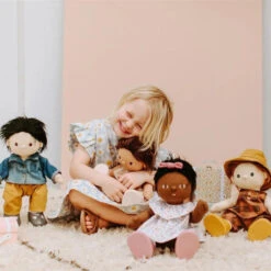Olli Ella | Dinkum Doll Travel Togs | Sage 14 Olli Ella | Dinkum Doll Travel Togs | Sage -Simple Play Stories Olli Ella Dinkum Doll Travel Togs all