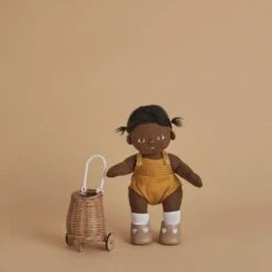 Olli Ella | Doll Luggy Basket | Natural -Simple Play Stories Olli Ella Dinkum Dolls Doll Luggy Basket 2