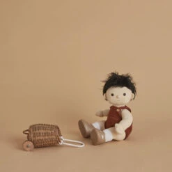 Olli Ella | Doll Luggy Basket | Natural -Simple Play Stories Olli Ella Dinkum Dolls Doll Luggy Basket 5