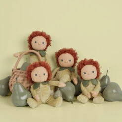 Olli Ella | Dinky Dinkum Patty Pear -Simple Play Stories Olli Ella Dinky Dinkum Doll Patty Pear
