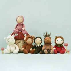 Olli Ella | Dinky Dinkum Allie Acorn -Simple Play Stories Olli Ella Dinky Dinkums Woodland