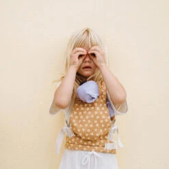 Olli Ella | Dinkum Doll Carrier Leaf -Simple Play Stories Olli Ella Doll Carrier Leaf 2