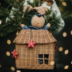 Olli Ella | Holiday Dozy Dinkum Doll | Pie -Simple Play Stories Olli Ella Holiday Dozy Dinkum Pie 5