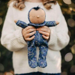 Olli Ella | Holiday Dozy Dinkum Doll | Pie -Simple Play Stories Olli Ella Holiday Dozy Dinkum Pie Pudding 4