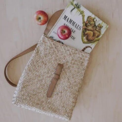 Olli Ella | Nami Mini Seagrass Backpack -Simple Play Stories Olli Ella Nami Mini Seagrass Backpack 5