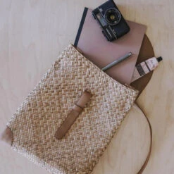 Olli Ella | Nami Seagrass Backpack -Simple Play Stories Olli Ella Nami Seagrass Backpack 5