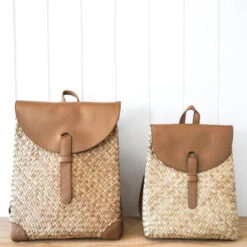 Olli Ella | Nami Seagrass Backpack -Simple Play Stories Olli Ella Nami Seagrass Backpack 7