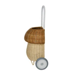 Olli Ella | Rattan Mushroom Luggy Basket Natural -Simple Play Stories Olli Ella Rattan Mushroom Luggy Natural 5