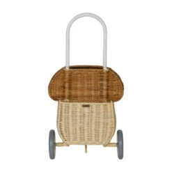Olli Ella | Rattan Mushroom Luggy Basket Natural -Simple Play Stories Olli Ella Rattan Mushroom Luggy Natural 6