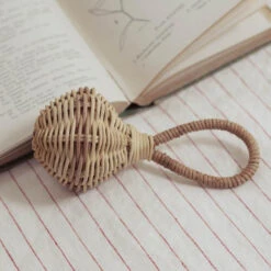 New Products -Simple Play Stories Olli Ella Raya Rattle natural rattan 2