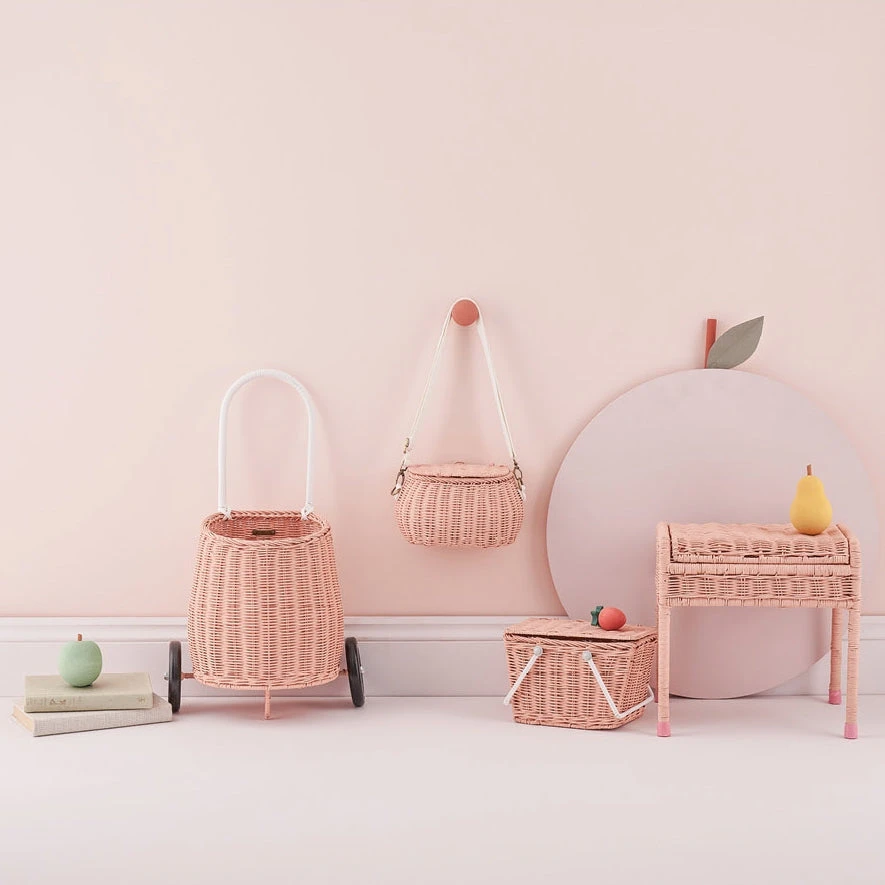 Olli Ella | Piki Basket | Rose 2 Olli Ella | Piki Basket | Rose - Image 2