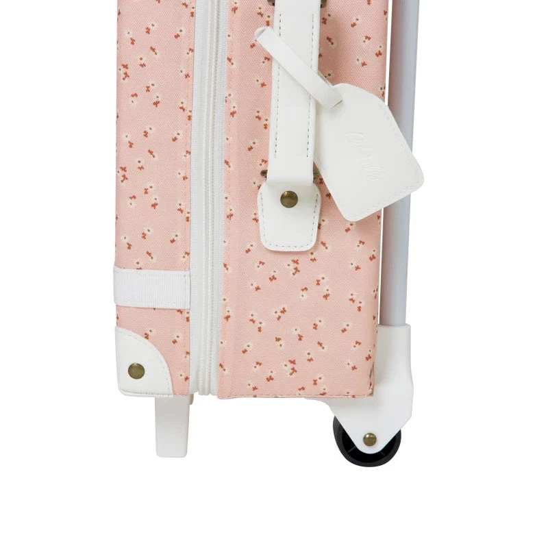 Olli Ella | See-Ya Suitcase | Pink Daisies 8 Olli Ella | See-Ya Suitcase | Pink Daisies - Image 8