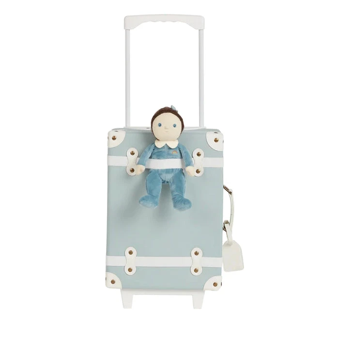 Olli Ella | See-Ya Suitcase | Steel Blue 8 Olli Ella | See-Ya Suitcase | Steel Blue - Image 8
