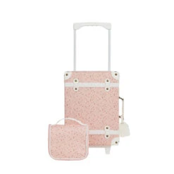 Olli Ella | See-Ya Wash Bag | Pink Daisies -Simple Play Stories Olli Ella See Ya Wash Bag Pink Daisies 5