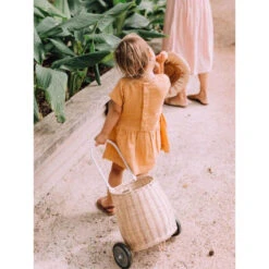 Olli Ella | Luggy Basket | Straw -Simple Play Stories Olli Ella Straw Luggy Basket 3