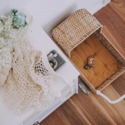 Olli Ella | Strolley Mattress | Mustard -Simple Play Stories Olli Ella Strolley Mattress Dolls Pram Mustard 4