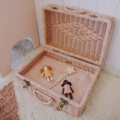 Olli Ella | Toaty Trunk | Rose Pink -Simple Play Stories Olli Ella Strolley Mattress Dolls Pram Rose Pink 3 787d5ceb 1cbd 4d6c b7af 2b1ae946555b