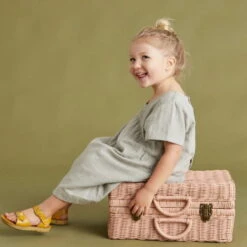 Olli Ella | Toaty Trunk | Rose Pink -Simple Play Stories Olli Ella Toaty Trunk Rose Pink 6