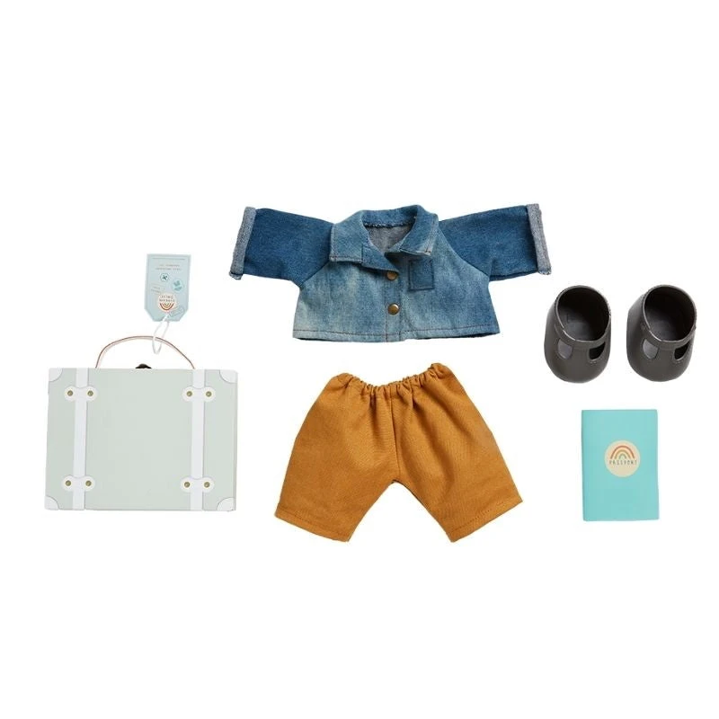 Olli Ella | Dinkum Doll Travel Togs | Sage 1 Olli Ella | Dinkum Doll Travel Togs | Sage