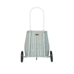Olli Ella | Luggy Basket | Vintage Blue -Simple Play Stories Olli Ella Vintage Blue Luggy Basket