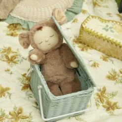 Olli Ella | Cozy Dinkum | Mousy Pickle -Simple Play Stories Olli Ella Vintage Blue Piki Basket with Cozy Dinkum Mousy Pickle 0c3f372c c13e 4a4c 8978 48814bbb151b