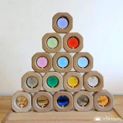 Papoose | Bitcoins | 15 Windows Brights & Pastels In Tray -Simple Play Stories Papoose Bitcoin Windows Brights Pastels 2