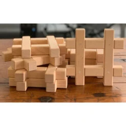 Papoose | Wooden Hashtags 8 Pieces -Simple Play Stories Papoose Wood Hashtags set of 8 4