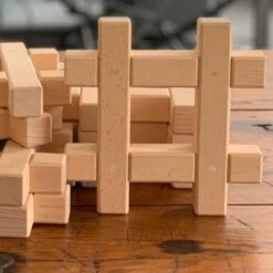 Papoose | Wooden Hashtags 4 Pieces