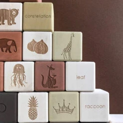SABO Concept | Alphabet Blocks Olive