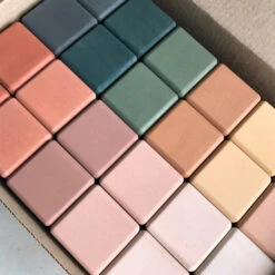 SABO Concept | Building Block Cubes Green & Earth -Simple Play Stories SABO Concept Building Block Cubes Green Earth 2