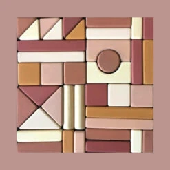 SABO Concept | Castle Building Blocks Pink & Mustard