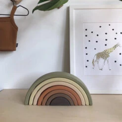 SABO Concept | Rainbow Stacker Olive 11 SABO Concept | Rainbow Stacker Olive -Simple Play Stories SABO Concept Rainbow Stacker Olive 2