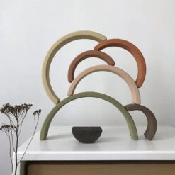 SABO Concept | Rainbow Stacker Olive 9 SABO Concept | Rainbow Stacker Olive -Simple Play Stories SABO Concept Rainbow Stacker Olive 4