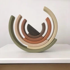 SABO Concept | Rainbow Stacker Olive 8 SABO Concept | Rainbow Stacker Olive -Simple Play Stories SABO Concept Rainbow Stacker Olive 5