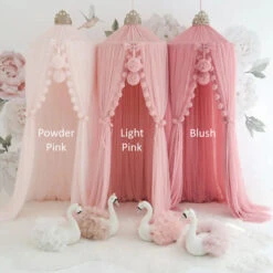 Spinkie Baby | Dreamy Canopy | Powder Pink FREE SHIPPING PRE-ORDER -Simple Play Stories Spinkie Baby Dreamy Canopy Powder Pink Light Pink Blush