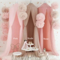 Spinkie Baby | Princess Canopy | Nude -Simple Play Stories Spinkie Baby Princess Canopy Pink Nude Rose