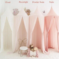 Spinkie Baby | Sheer Canopy | Nude -Simple Play Stories Spinkie Baby Sheer Canopy Moonlight Powder Nude Cloud Nude