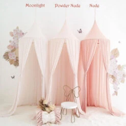 Spinkie Baby | Sheer Canopy | Nude -Simple Play Stories Spinkie Baby Sheer Canopy Moonlight Powder Nude Nude