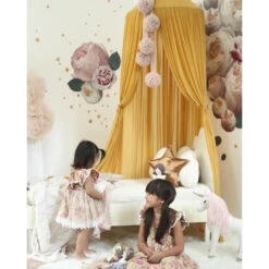 Spinkie Baby | Sheer Canopy | Mustard 7 Spinkie Baby | Sheer Canopy | Mustard -Simple Play Stories Spinkie Baby Sheer Canopy Mustard girls room