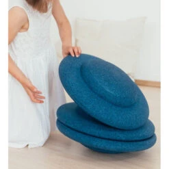 Stapelstein | Balance Board Dark Blue -Simple Play Stories Stapelstein Board Dark Blue 6