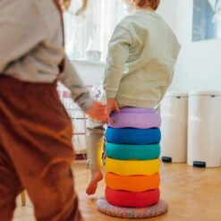 Stapelstein | Rainbow Classic 6+1 -Simple Play Stories Stapelstein Rainbow Classic 6 1 4