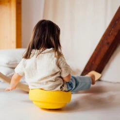 Stapelstein | Stone Yellow -Simple Play Stories Stapelstein Rainbow Classic Yellow seat to spin a27d1520 0566 4b76 8deb ae74659cbd2f