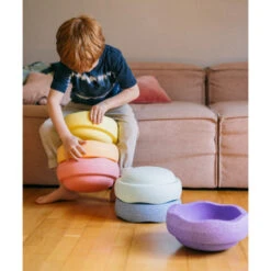 Stapelstein | Rainbow Pastel 6 -Simple Play Stories Stapelstein Rainbow Pastel 6 65