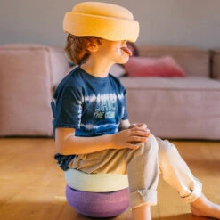 Stapelstein | Stone Light Orange -Simple Play Stories Stapelstein Stacking Stone Light Orange 2