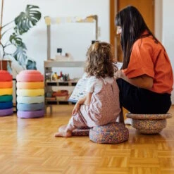 Stapelstein | Stone Confetti -Simple Play Stories Stapelstein Stone Confetti Balance Board